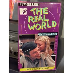 MTV’s the real world you never saw New Orleans 100% unseen footage VHS Y2K